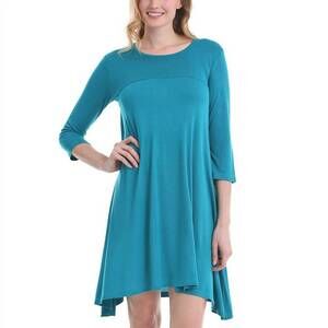 NEW MALABAR BAY amalfi dress in teal